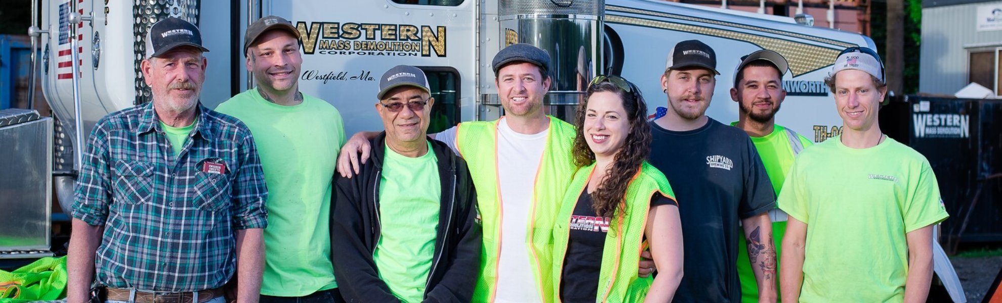 A Trusted Name in Demolition and Recycling Across Western Massachusetts backgound banner